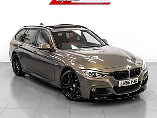 Used 2016 BMW 330d M Sport Touring Beige - Interior and Exterior details 8