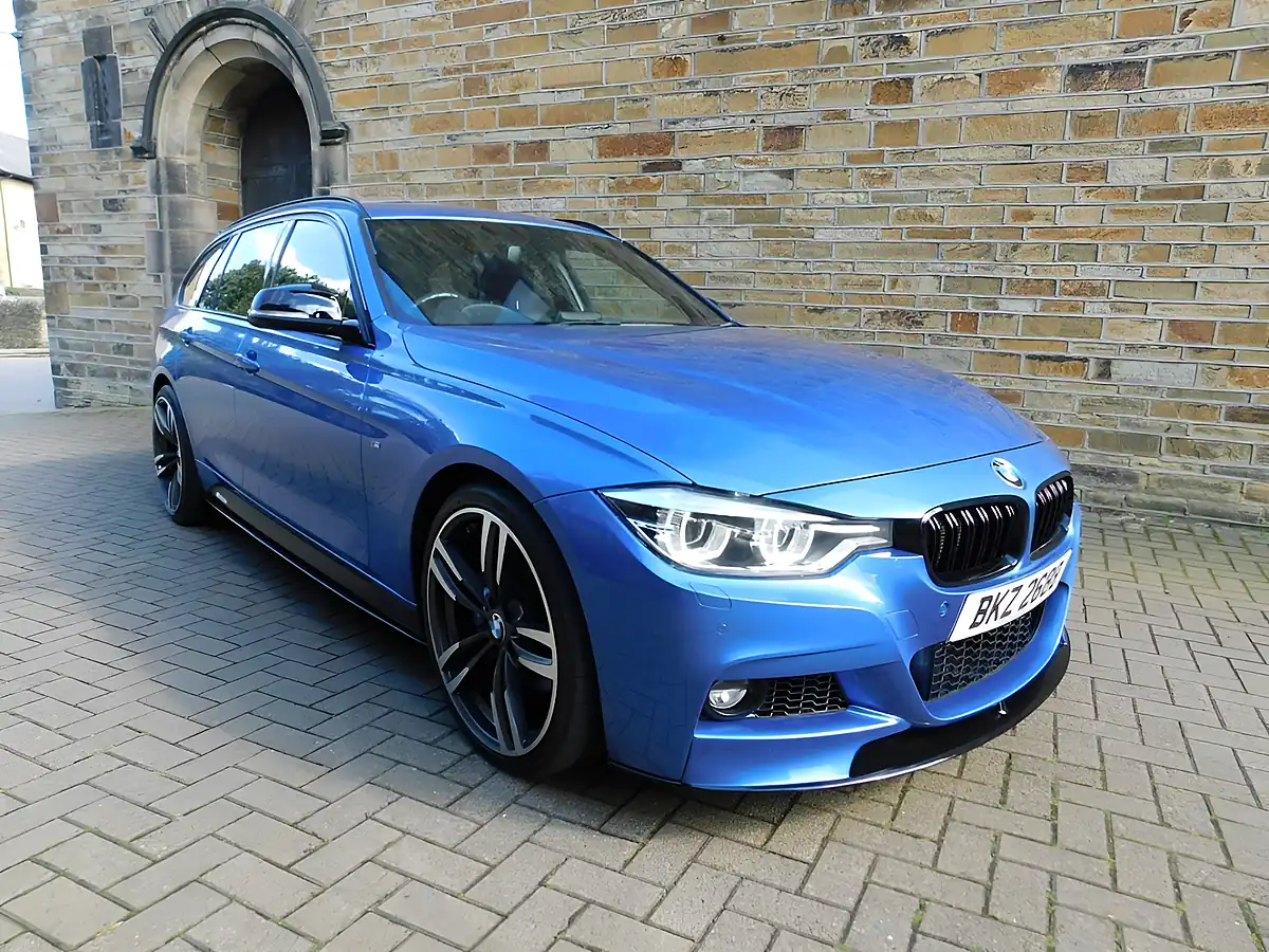 Used 2016 BMW 335d M Sport Touring Estoril Blue - Interior and Exterior details 10