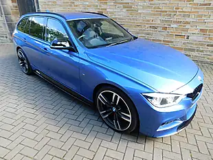 Used 2016 BMW 335d M Sport Touring Estoril Blue - Interior and Exterior details 12