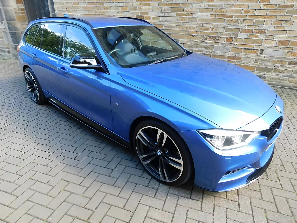 Used 2016 BMW 335d M Sport Touring Estoril Blue - Interior and Exterior details 12