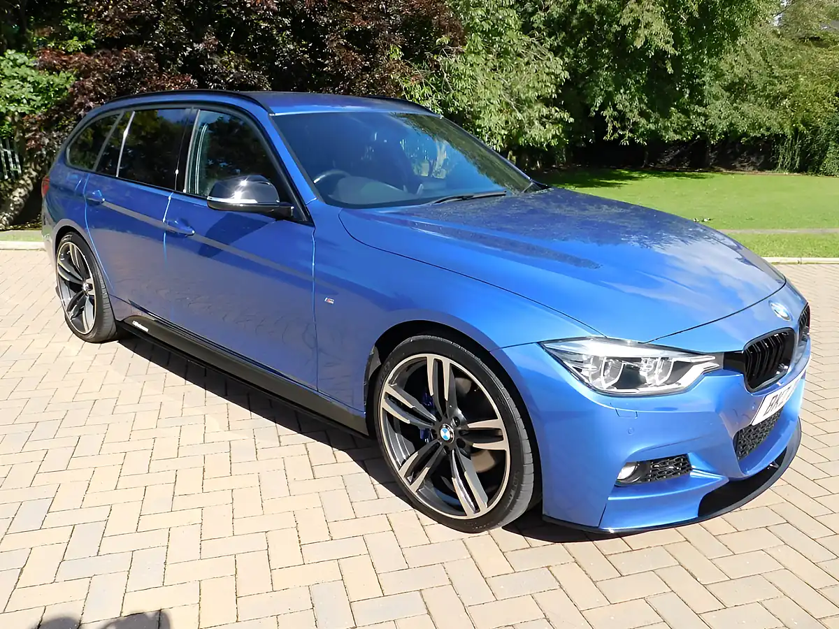 Used 2016 BMW 335d M Sport Touring Estoril Blue - Interior and Exterior details 2