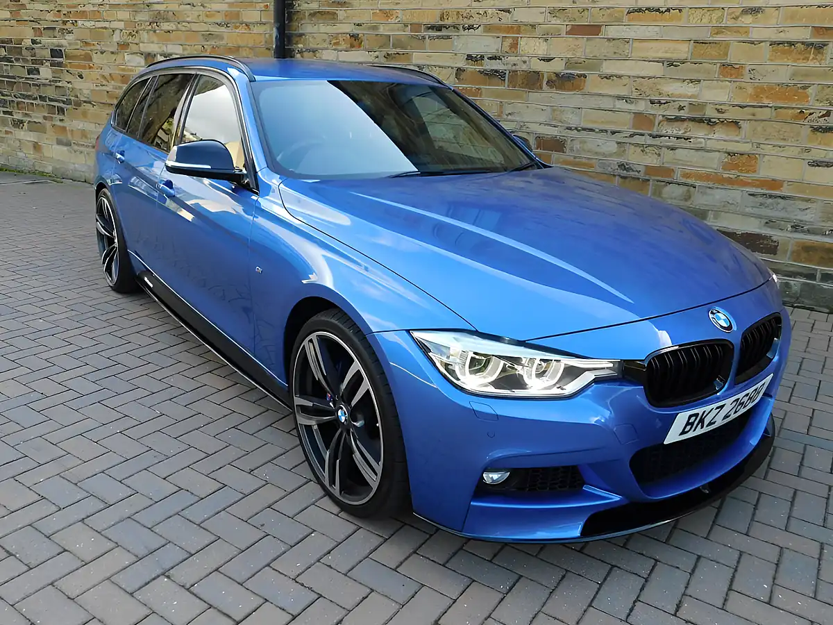 Used 2016 BMW 335d M Sport Touring Estoril Blue - Interior and Exterior details 5