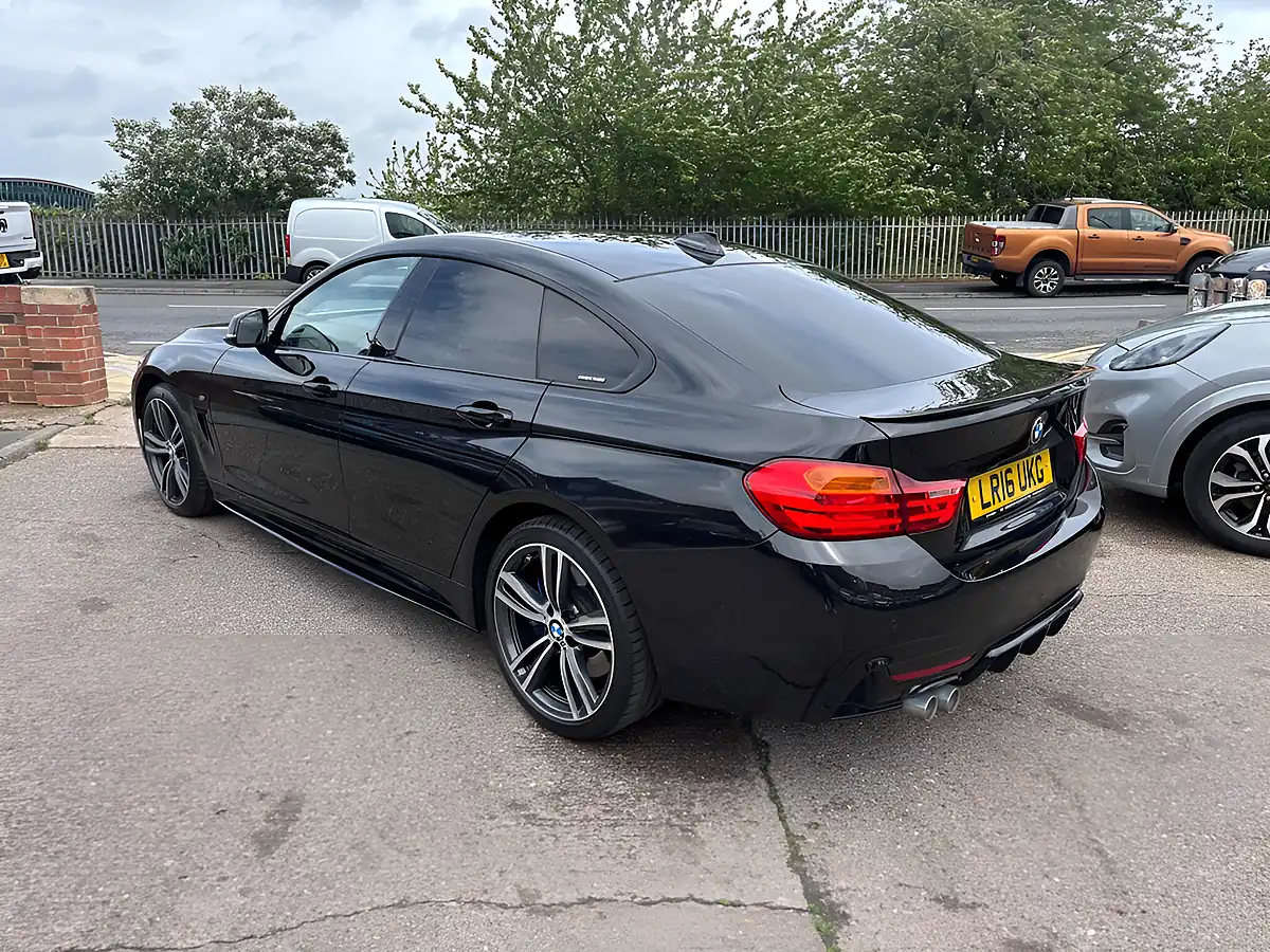 Used 2016 BMW 4 Series Gran Coupe M Sport Black - Interior and Exterior details 9