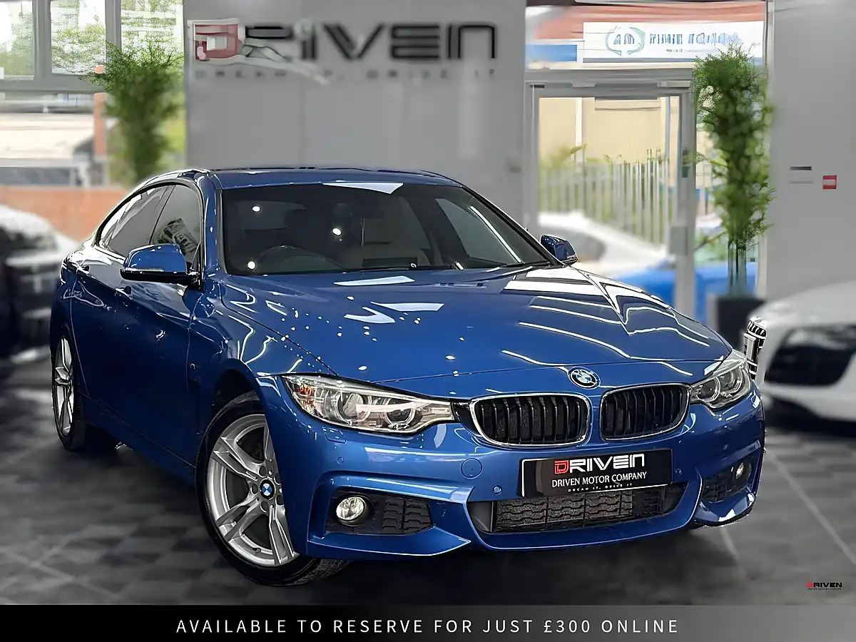 Used 2016 BMW 4 Series Gran Coupe M Sport Blue - Interior and Exterior details 10