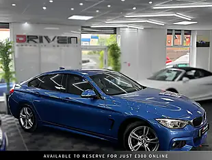 Used 2016 BMW 4 Series Gran Coupe M Sport Blue - Interior and Exterior details 11