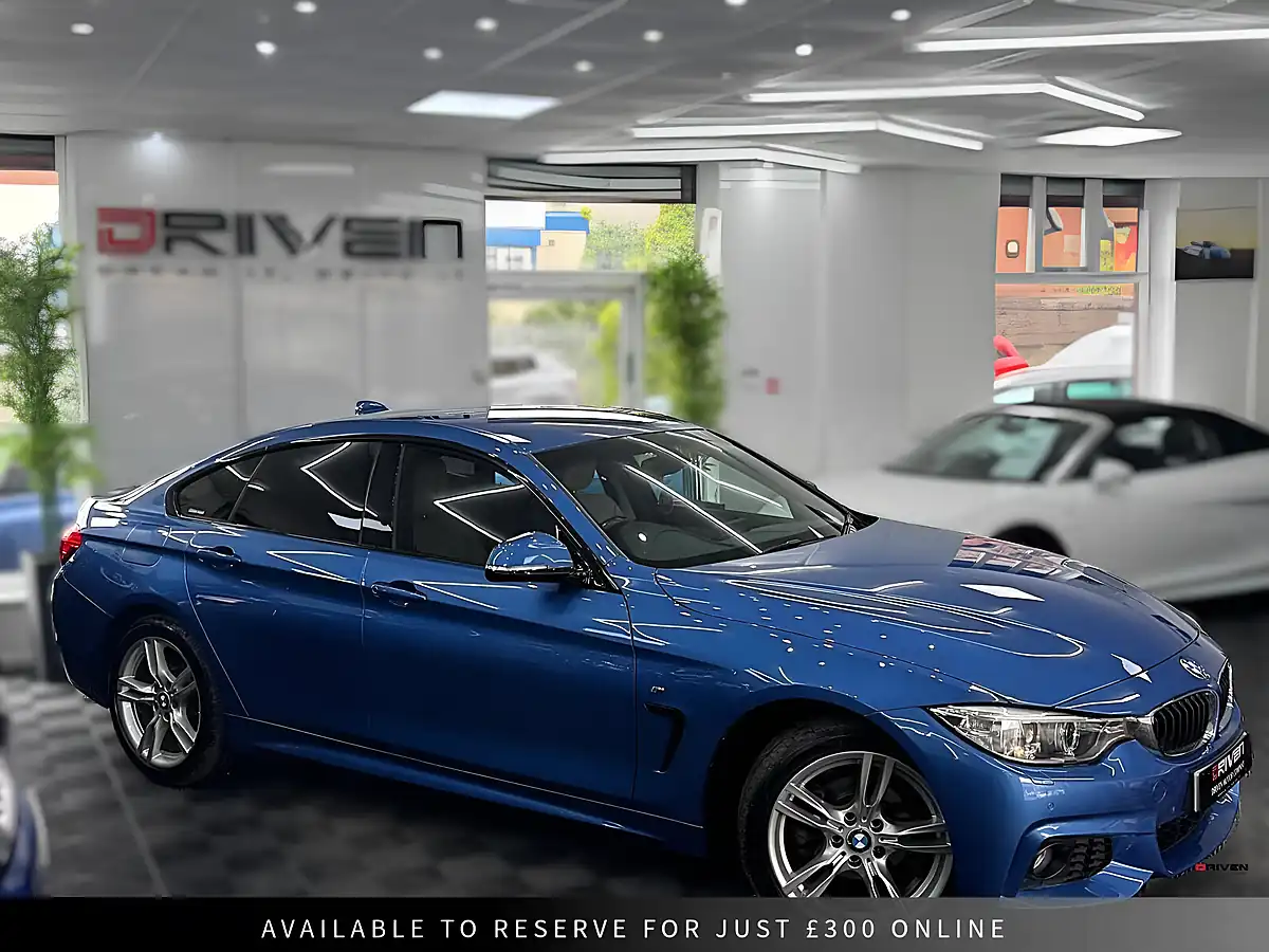 Used 2016 BMW 4 Series Gran Coupe M Sport Blue - Interior and Exterior details 11