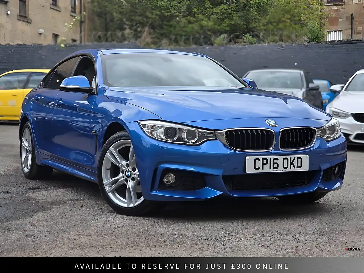 Used 2016 BMW 4 Series Gran Coupe M Sport Blue - Interior and Exterior details 12