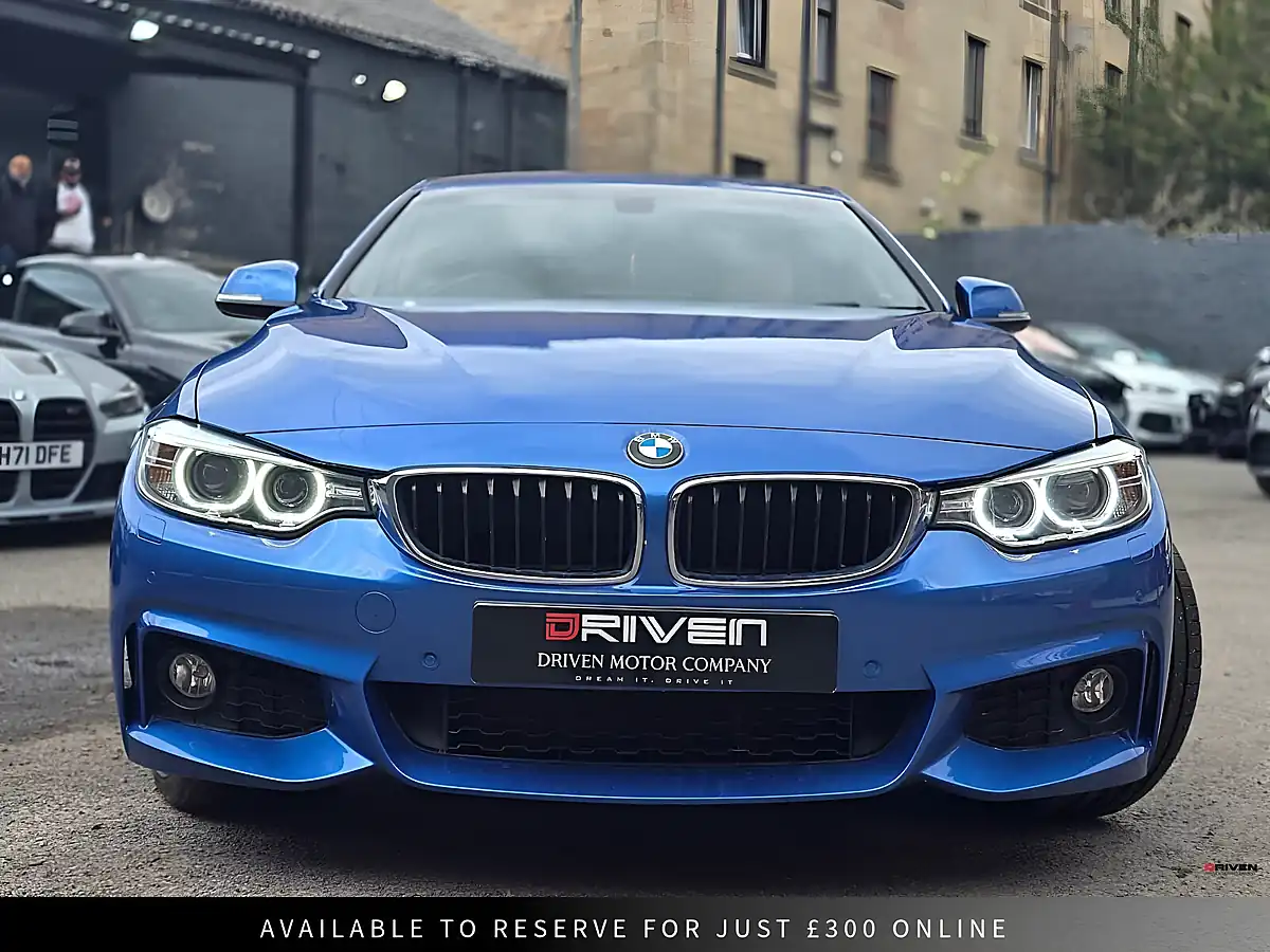 Used 2016 BMW 4 Series Gran Coupe M Sport Blue - Interior and Exterior details 14