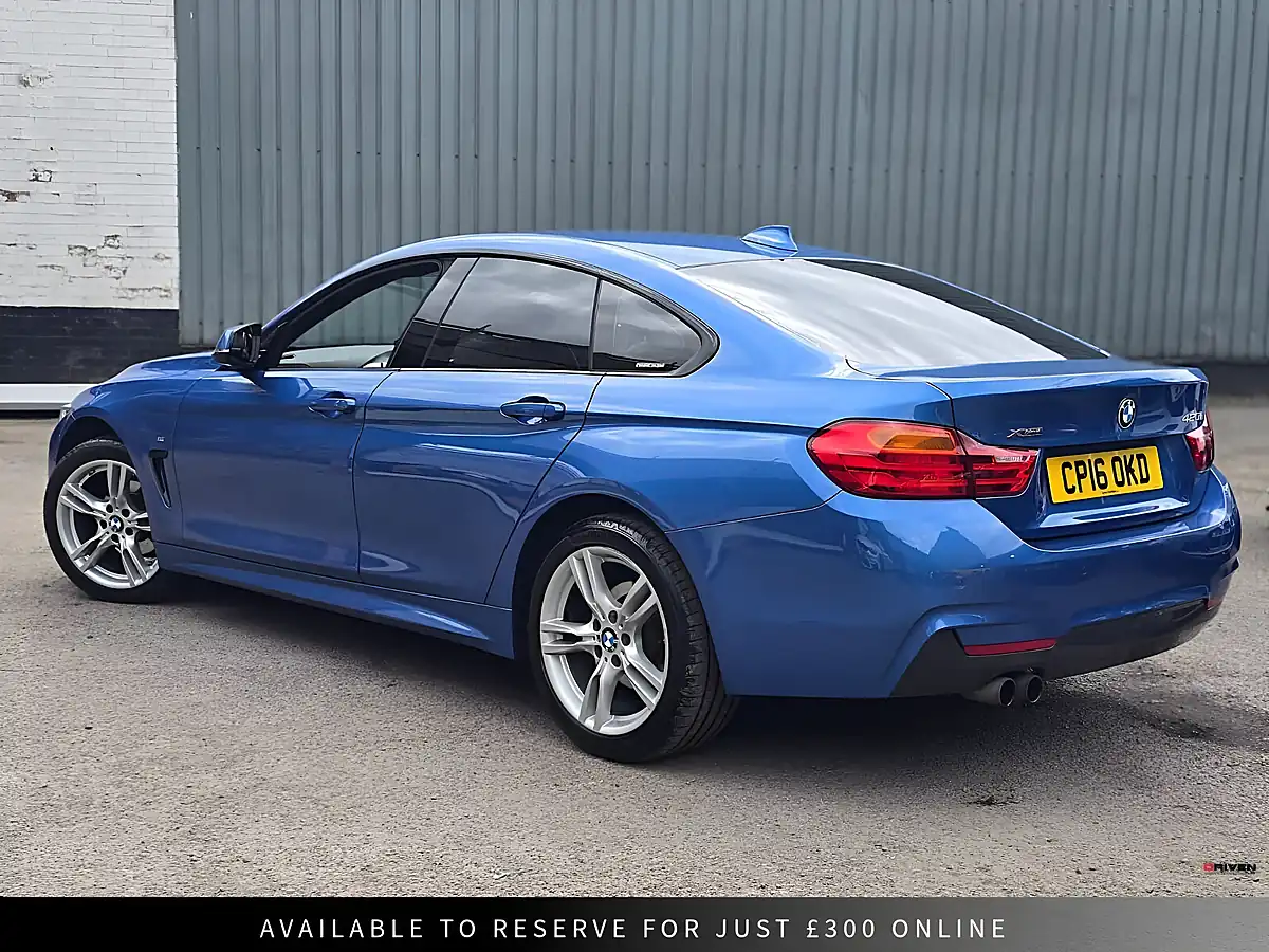 Used 2016 BMW 4 Series Gran Coupe M Sport Blue - Interior and Exterior details 15
