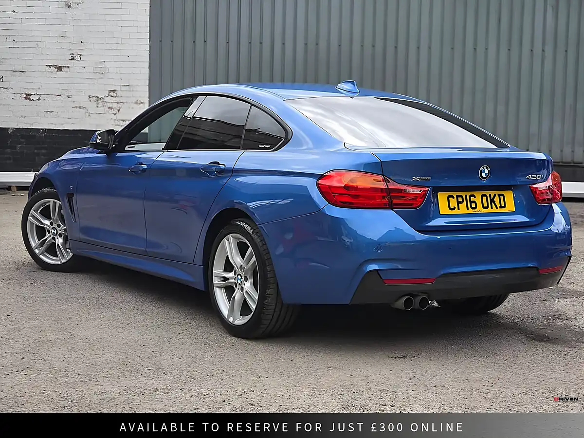 Used 2016 BMW 4 Series Gran Coupe M Sport Blue - Interior and Exterior details 16
