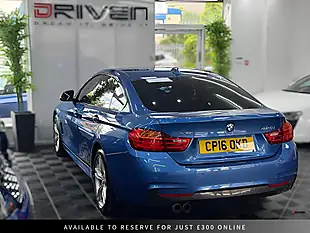Used 2016 BMW 4 Series Gran Coupe M Sport Blue - Interior and Exterior details 2