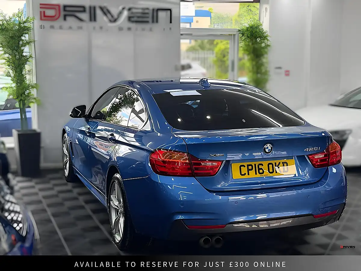 Used 2016 BMW 4 Series Gran Coupe M Sport Blue - Interior and Exterior details 2