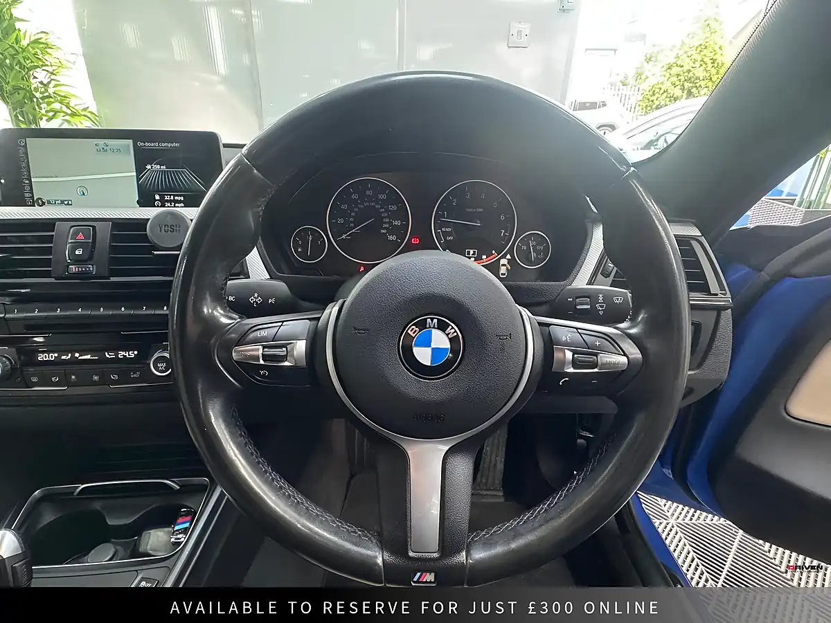 Used 2016 BMW 4 Series Gran Coupe M Sport Blue - Interior and Exterior details 3