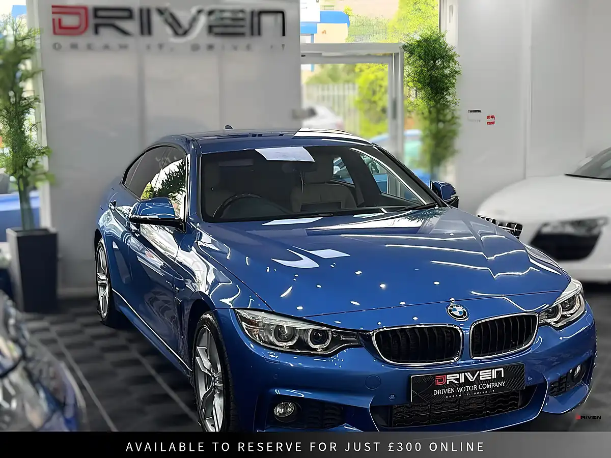 Used 2016 BMW 4 Series Gran Coupe M Sport Blue - Interior and Exterior details 5
