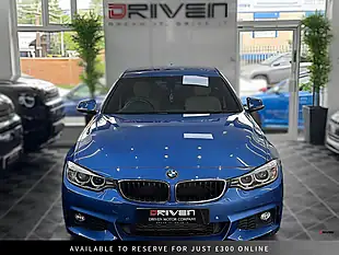 Used 2016 BMW 4 Series Gran Coupe M Sport Blue - Interior and Exterior details 6