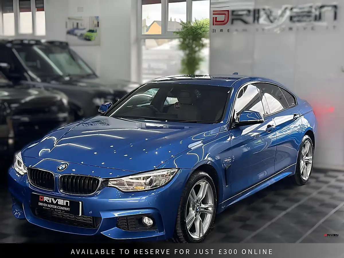 Used 2016 BMW 4 Series Gran Coupe M Sport Blue - Interior and Exterior details 7