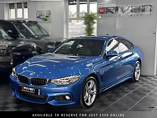 Used 2016 BMW 4 Series Gran Coupe M Sport Blue - Interior and Exterior details 9