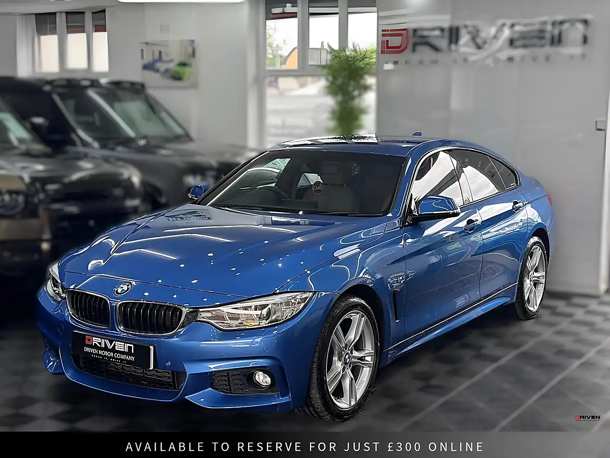 Used 2016 BMW 4 Series Gran Coupe M Sport Blue - Interior and Exterior details 9