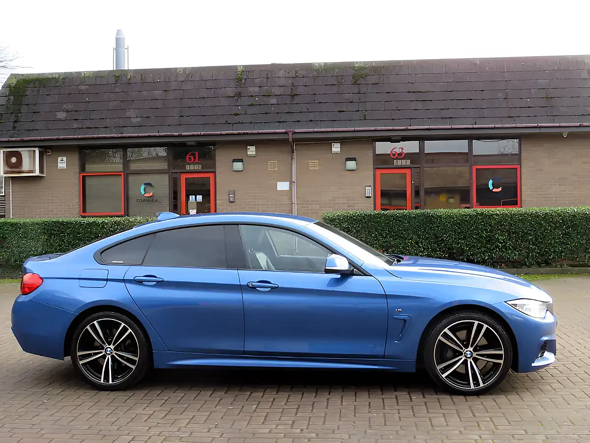 Used 2016 BMW 4 Series Gran Coupe M Sport Estoril Blue - Interior and Exterior details 2