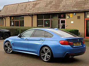 Used 2016 BMW 4 Series Gran Coupe M Sport Estoril Blue - Interior and Exterior details 5