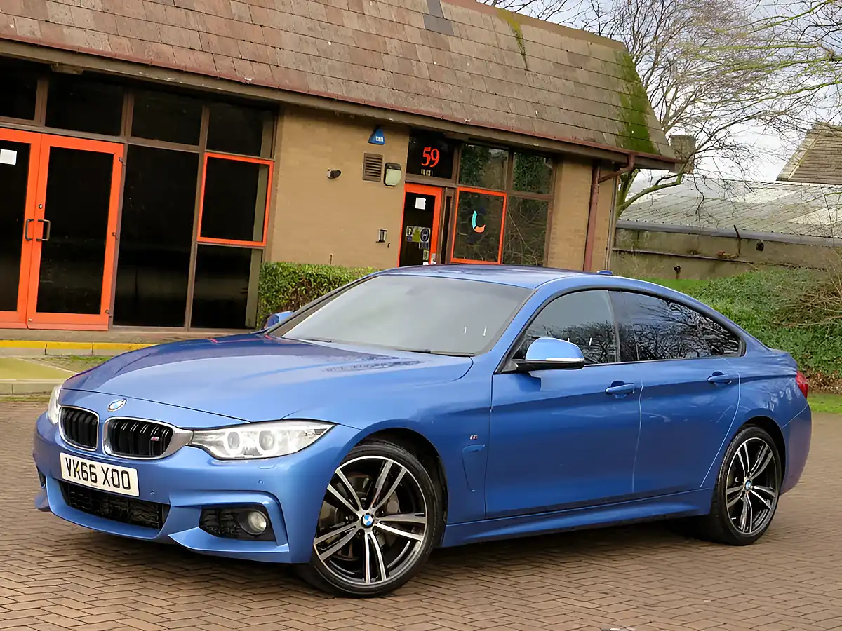 Used 2016 BMW 4 Series Gran Coupe M Sport Estoril Blue - Interior and Exterior details 7
