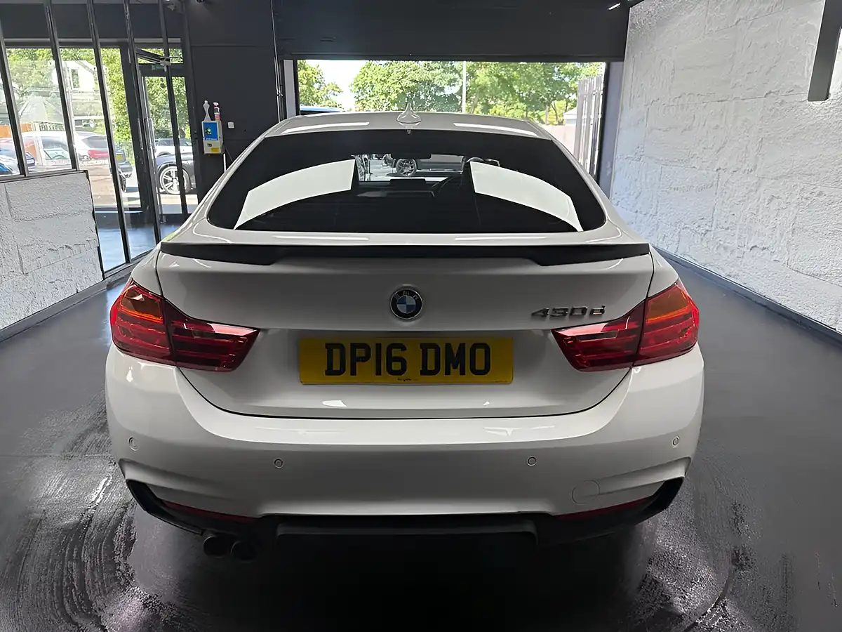Used 2016 BMW 4 Series Gran Coupe M Sport White - Interior and Exterior details 12