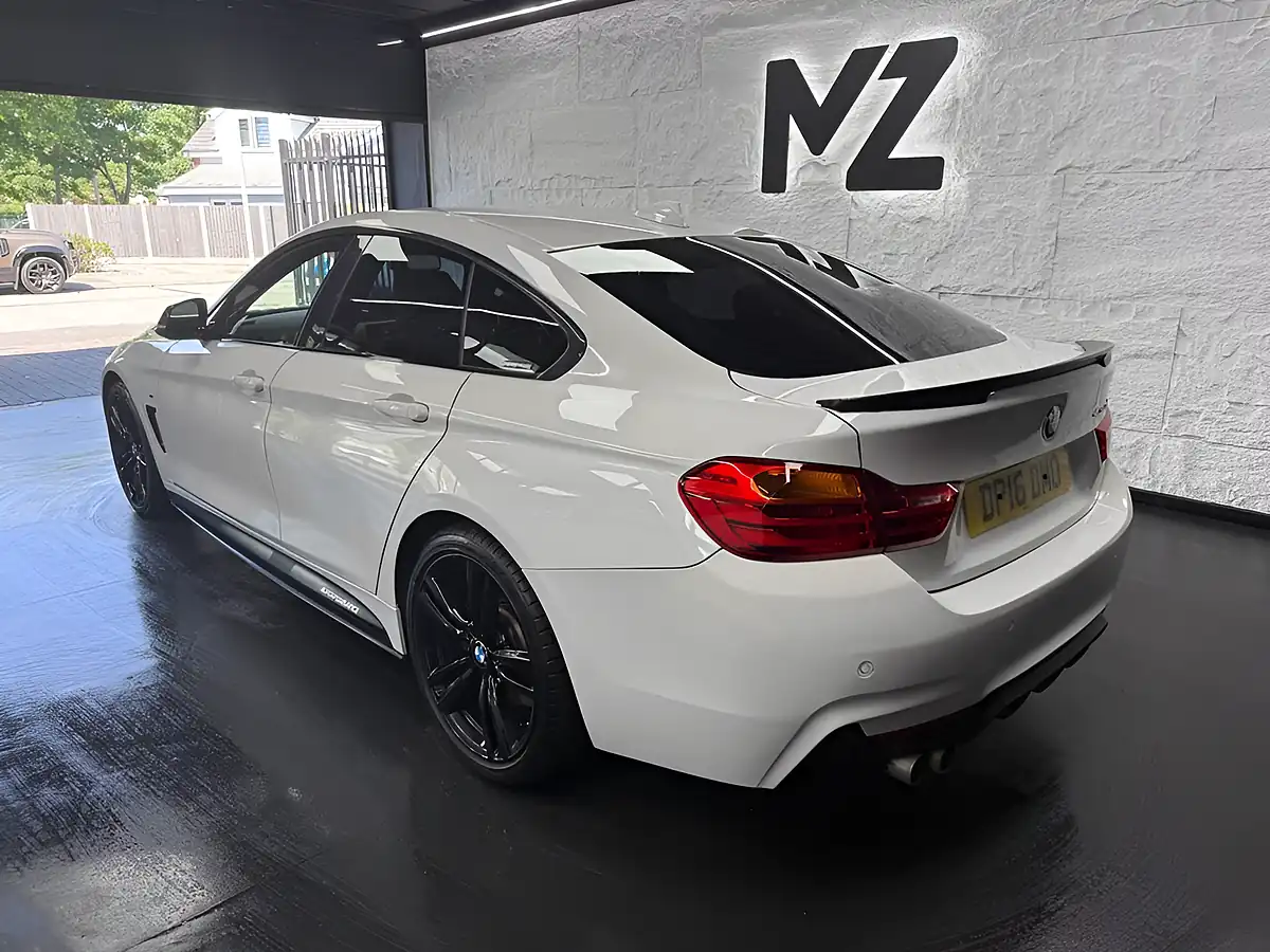 Used 2016 BMW 4 Series Gran Coupe M Sport White - Interior and Exterior details 14