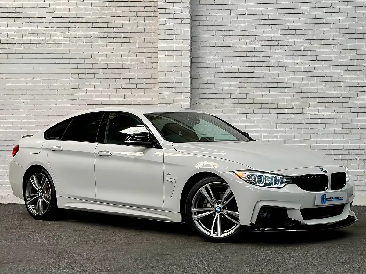 Used 2016 BMW 4 Series Gran Coupe M Sport White - Interior and Exterior details 5
