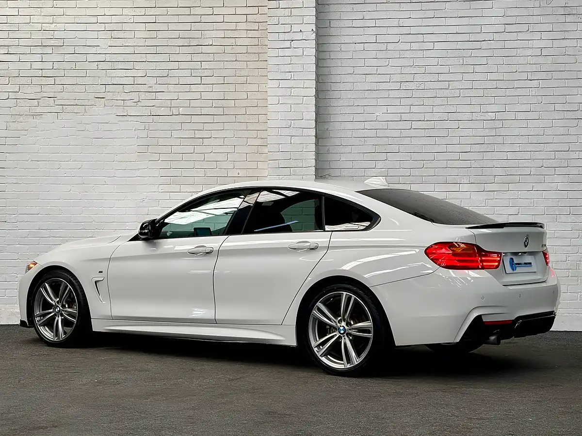Used 2016 BMW 4 Series Gran Coupe M Sport White - Interior and Exterior details 6