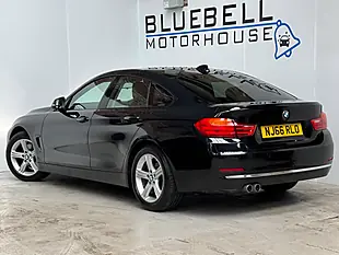Used 2016 BMW 4 Series Gran Coupe Se Black - Interior and Exterior details 4