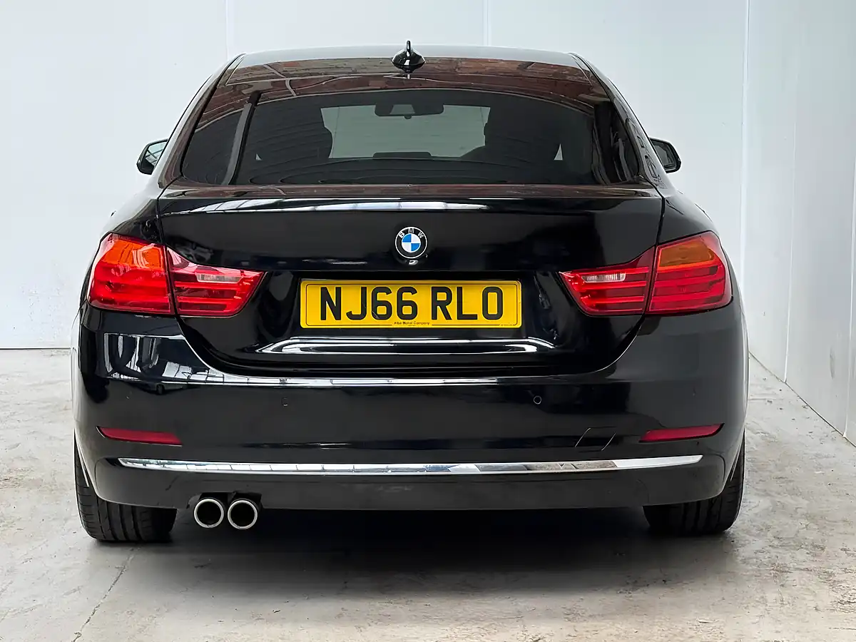 Used 2016 BMW 4 Series Gran Coupe Se Black - Interior and Exterior details 5