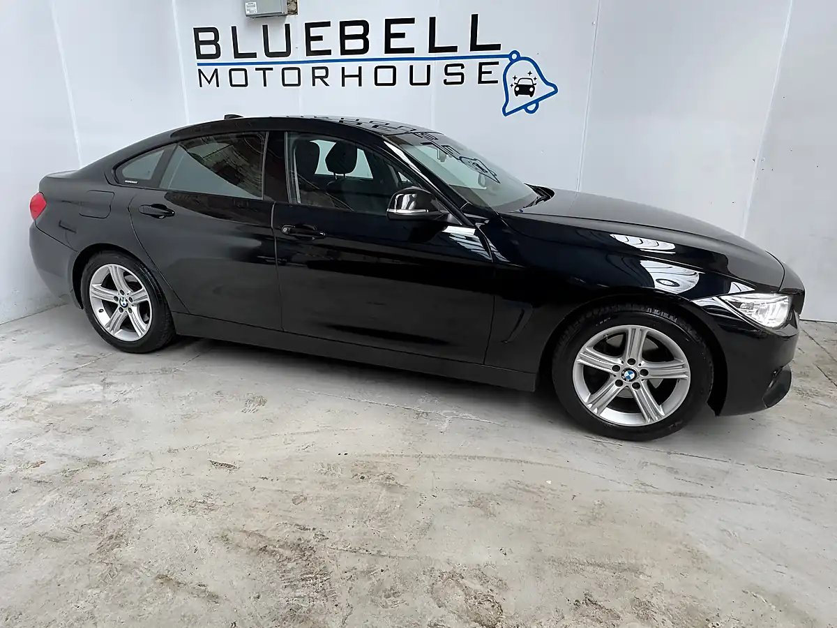 Used 2016 BMW 4 Series Gran Coupe Se Black - Interior and Exterior details 8