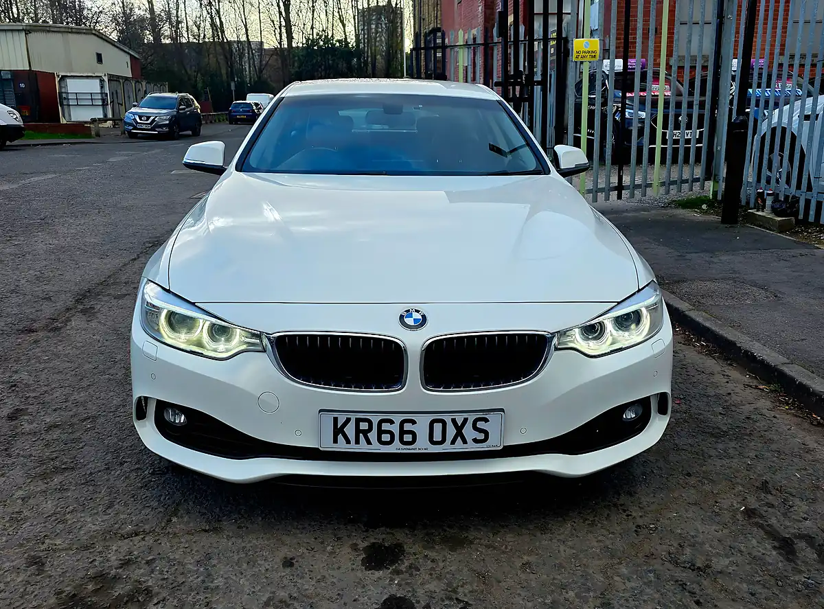 Used 2016 BMW 4 Series Gran Coupe Se White - Interior and Exterior details 2