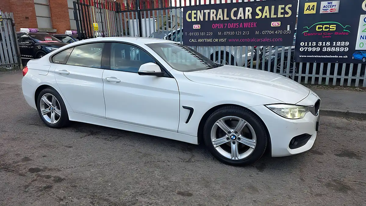 Used 2016 BMW 4 Series Gran Coupe Se White - Interior and Exterior details 3