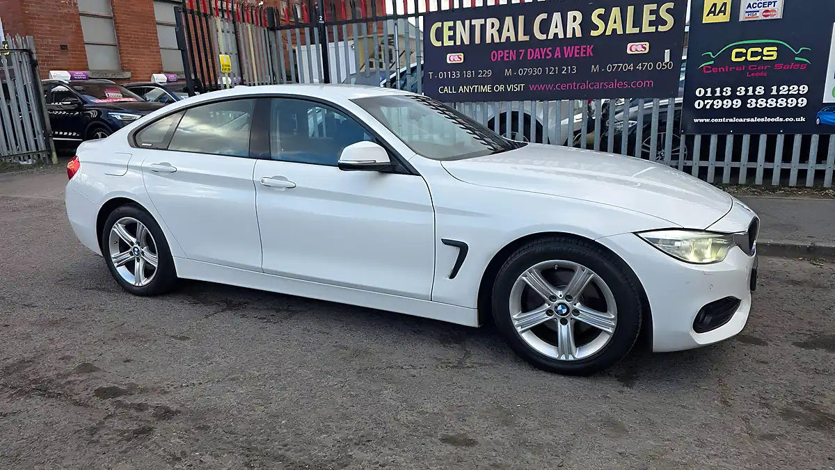 Used 2016 BMW 4 Series Gran Coupe Se White - Interior and Exterior details 4