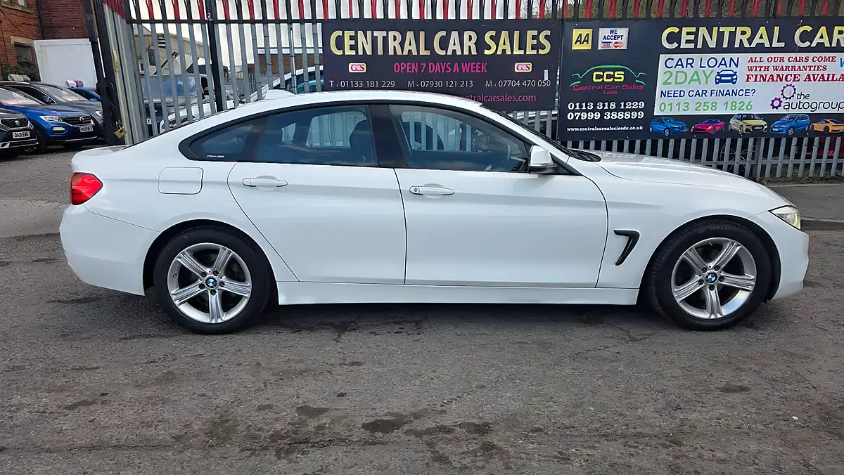 Used 2016 BMW 4 Series Gran Coupe Se White - Interior and Exterior details 5