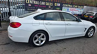 Used 2016 BMW 4 Series Gran Coupe Se White - Interior and Exterior details 8