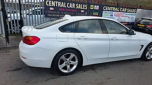 Used 2016 BMW 4 Series Gran Coupe Se White - Interior and Exterior details 9