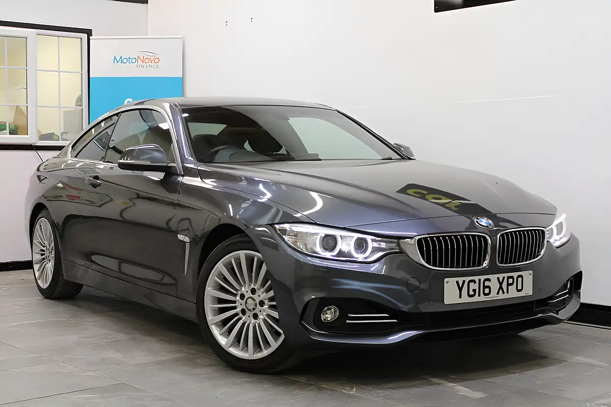 Used 2016 BMW 4 Series Luxury Grey - Front View