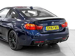 Used 2016 BMW 4 Series M Sport Coupe Tanzanite Blue - Interior and Exterior details 10