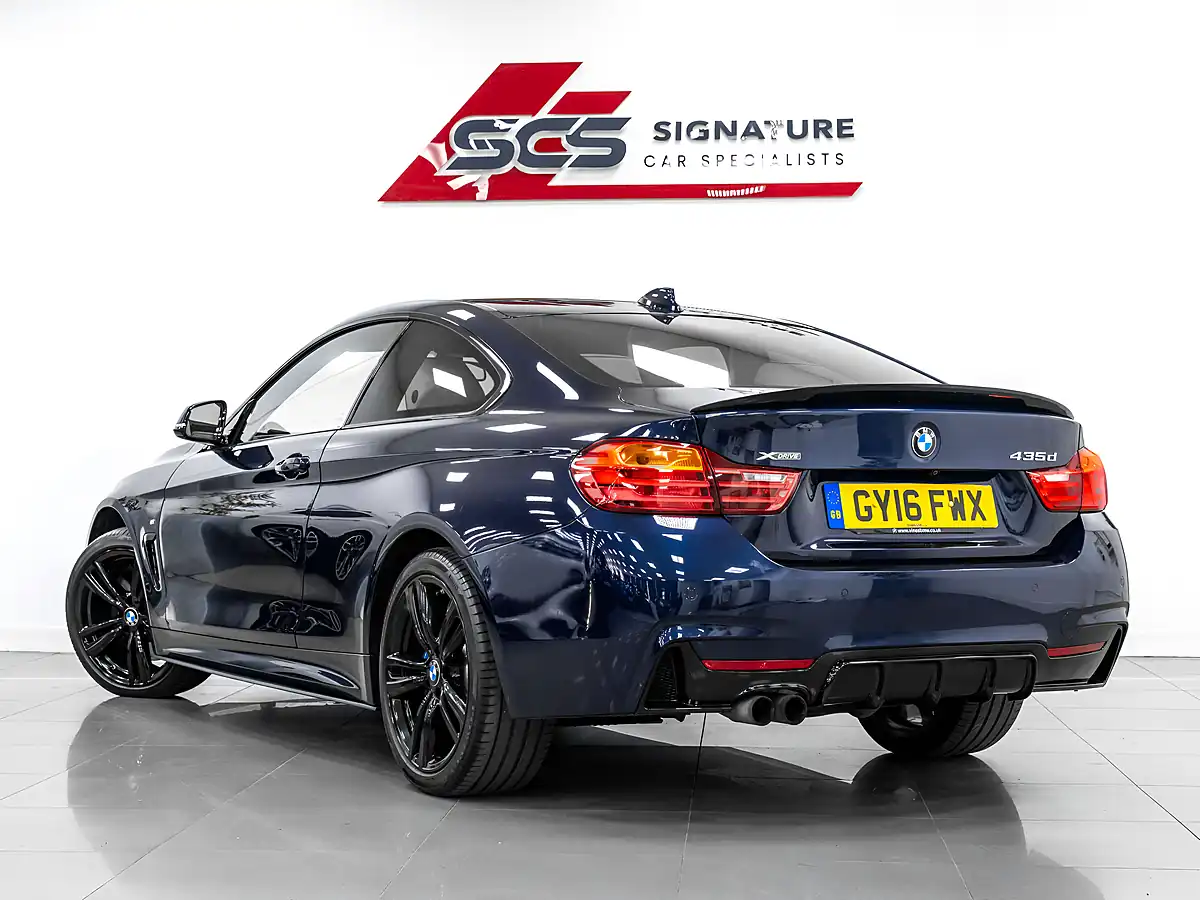 Used 2016 BMW 4 Series M Sport Coupe Tanzanite Blue - Interior and Exterior details 4