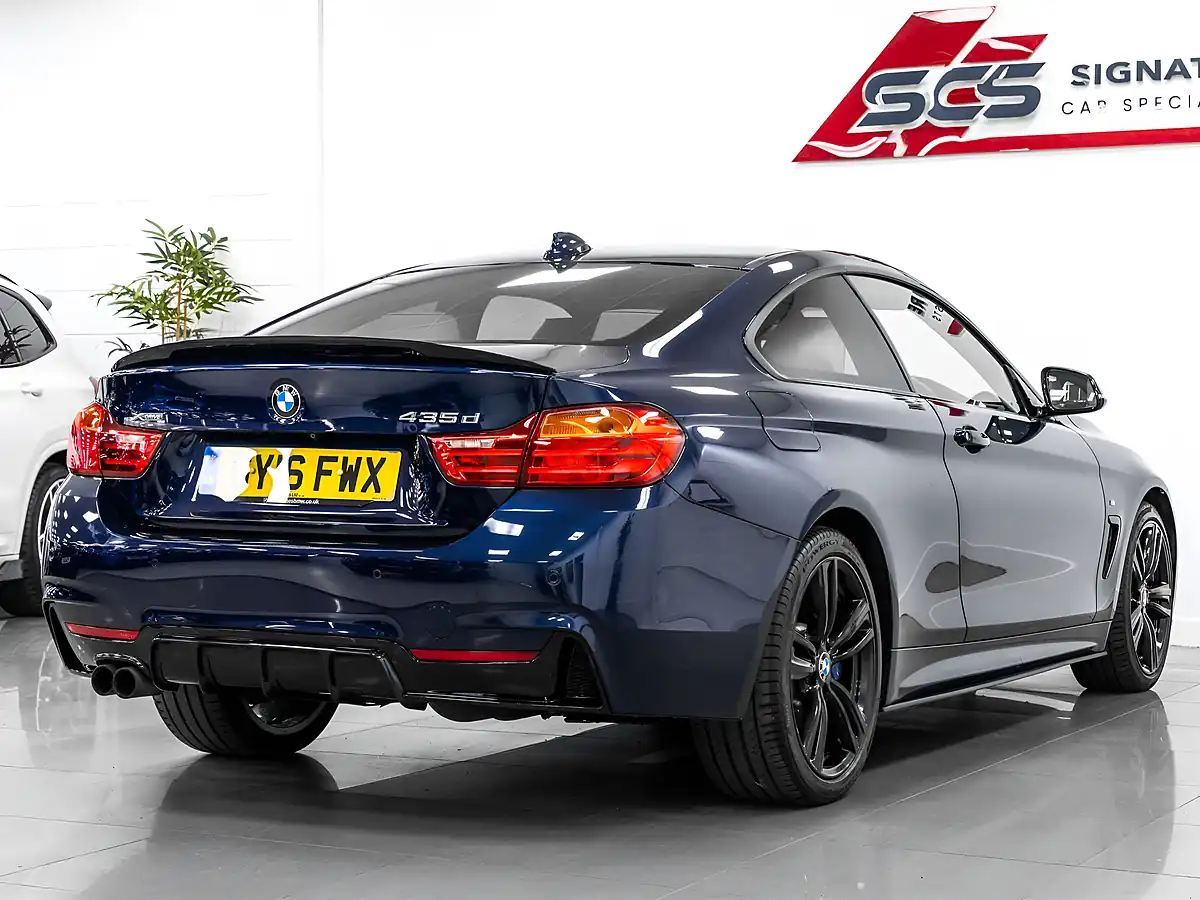 Used 2016 BMW 4 Series M Sport Coupe Tanzanite Blue - Interior and Exterior details 5
