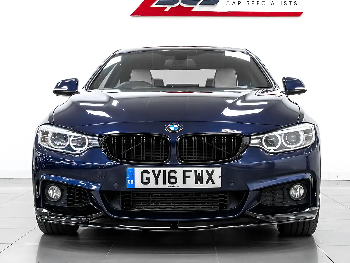 Used 2016 BMW 4 Series M Sport Coupe Tanzanite Blue - Interior and Exterior details 6