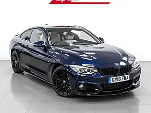 Used 2016 BMW 4 Series M Sport Coupe Tanzanite Blue - Interior and Exterior details 8