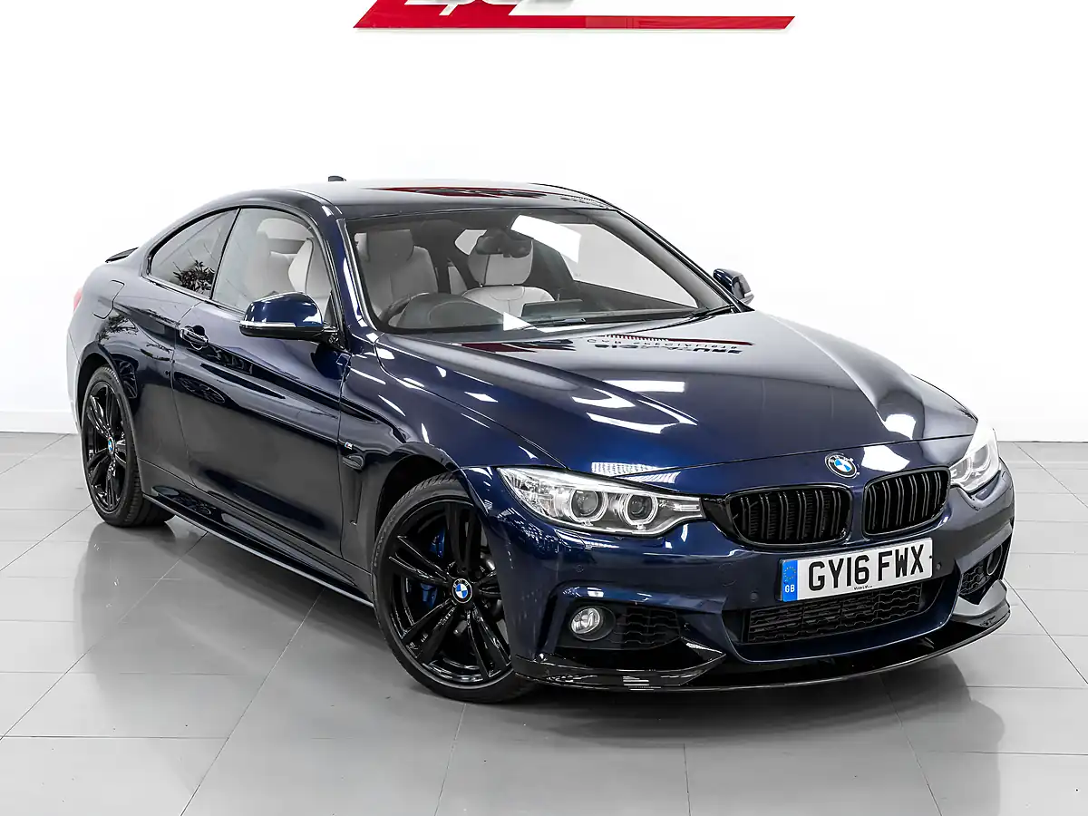 Used 2016 BMW 4 Series M Sport Coupe Tanzanite Blue - Interior and Exterior details 8