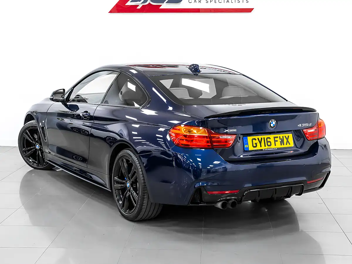Used 2016 BMW 4 Series M Sport Coupe Tanzanite Blue - Interior and Exterior details 9