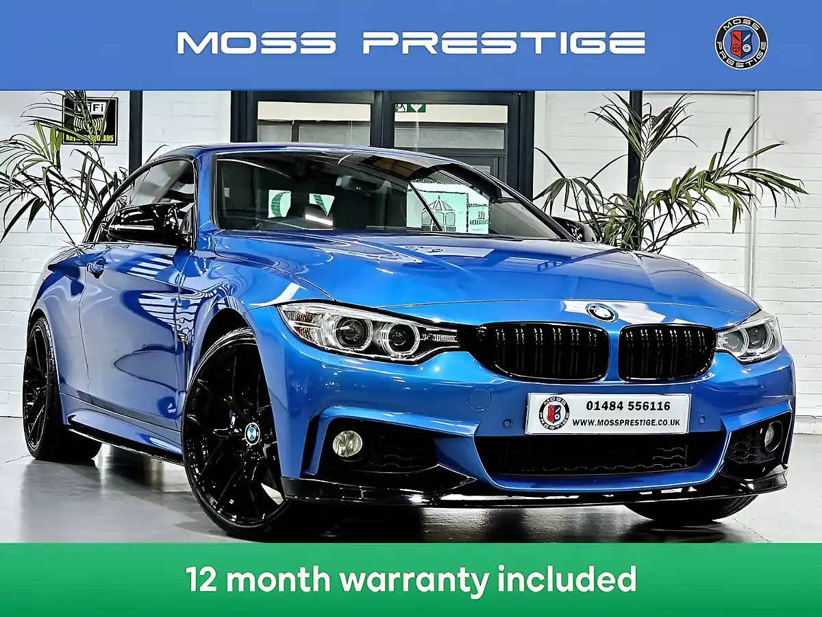 Used 2016 BMW 4 Series M Sport Estoril Blue - Front View
