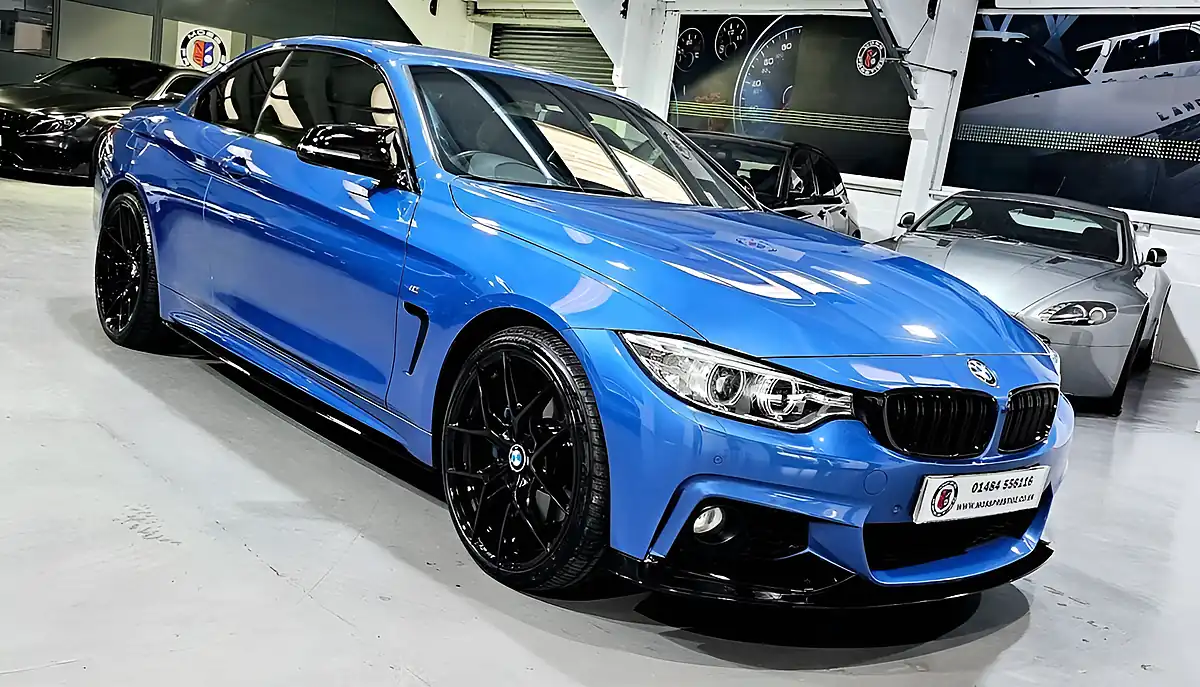 Used 2016 BMW 4 Series M Sport Estoril Blue - Interior and Exterior details 10