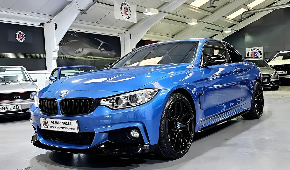 Used 2016 BMW 4 Series M Sport Estoril Blue - Interior and Exterior details 11