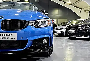 Used 2016 BMW 4 Series M Sport Estoril Blue - Interior and Exterior details 12